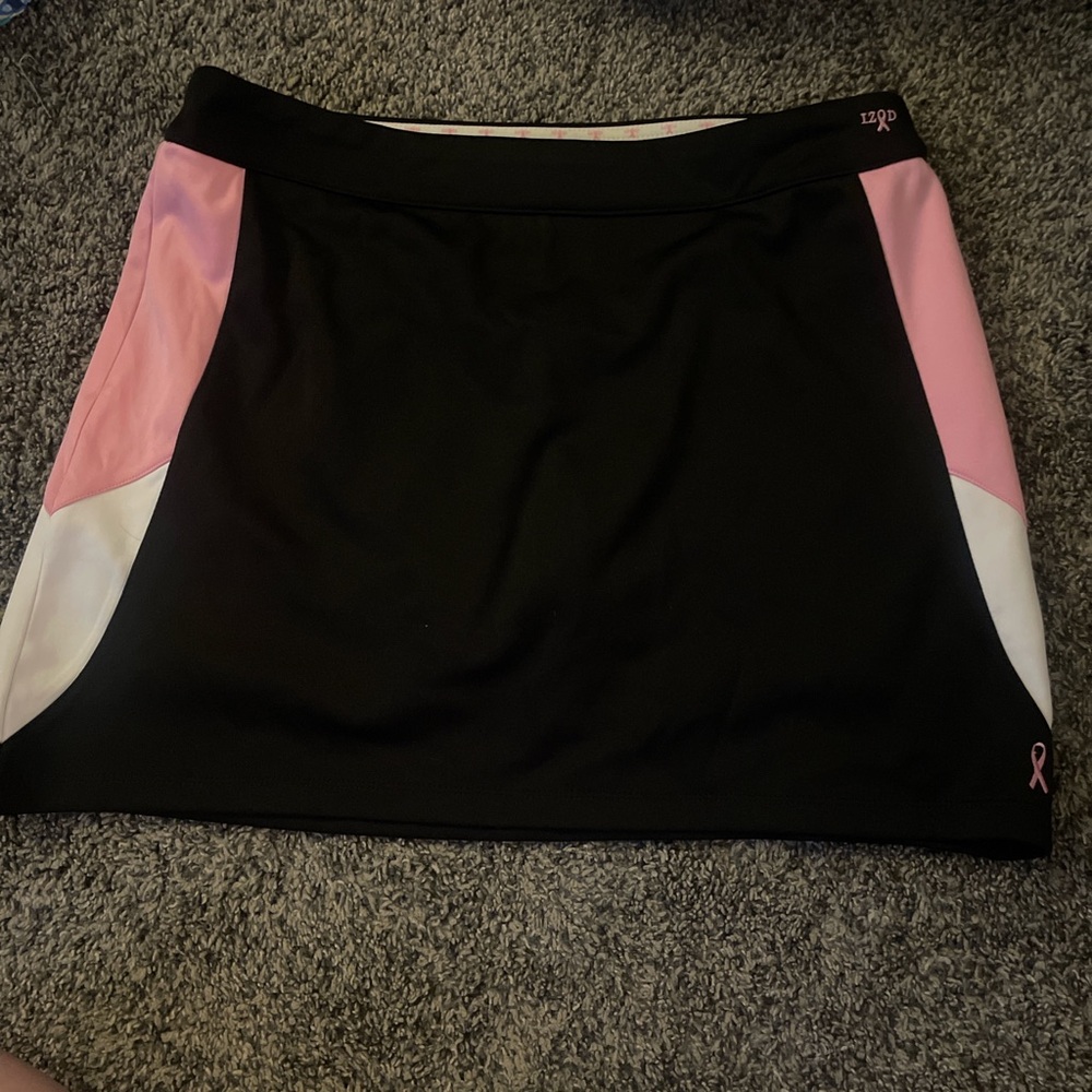 Izod Black Skirt for Breast Cancer Awareness Size Medium